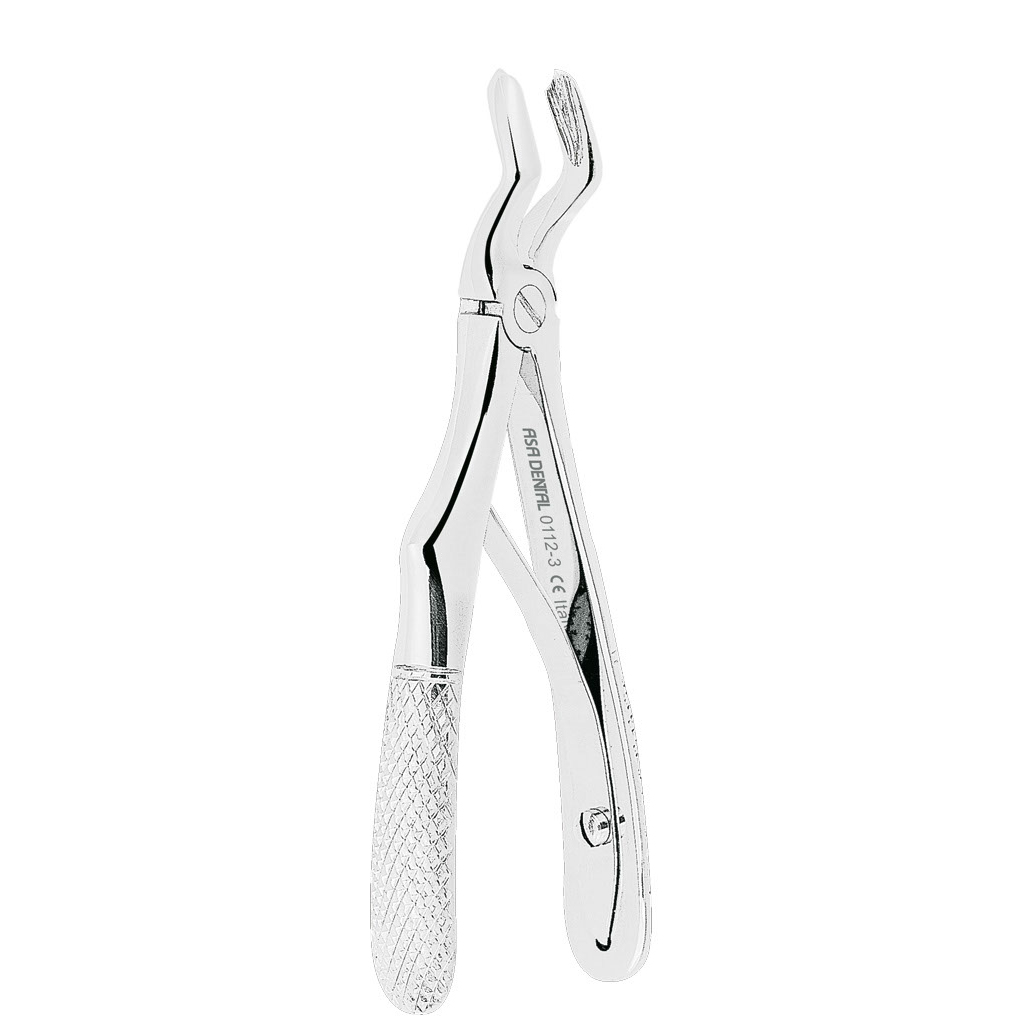 Maxillary molar extraction forceps (open beak)