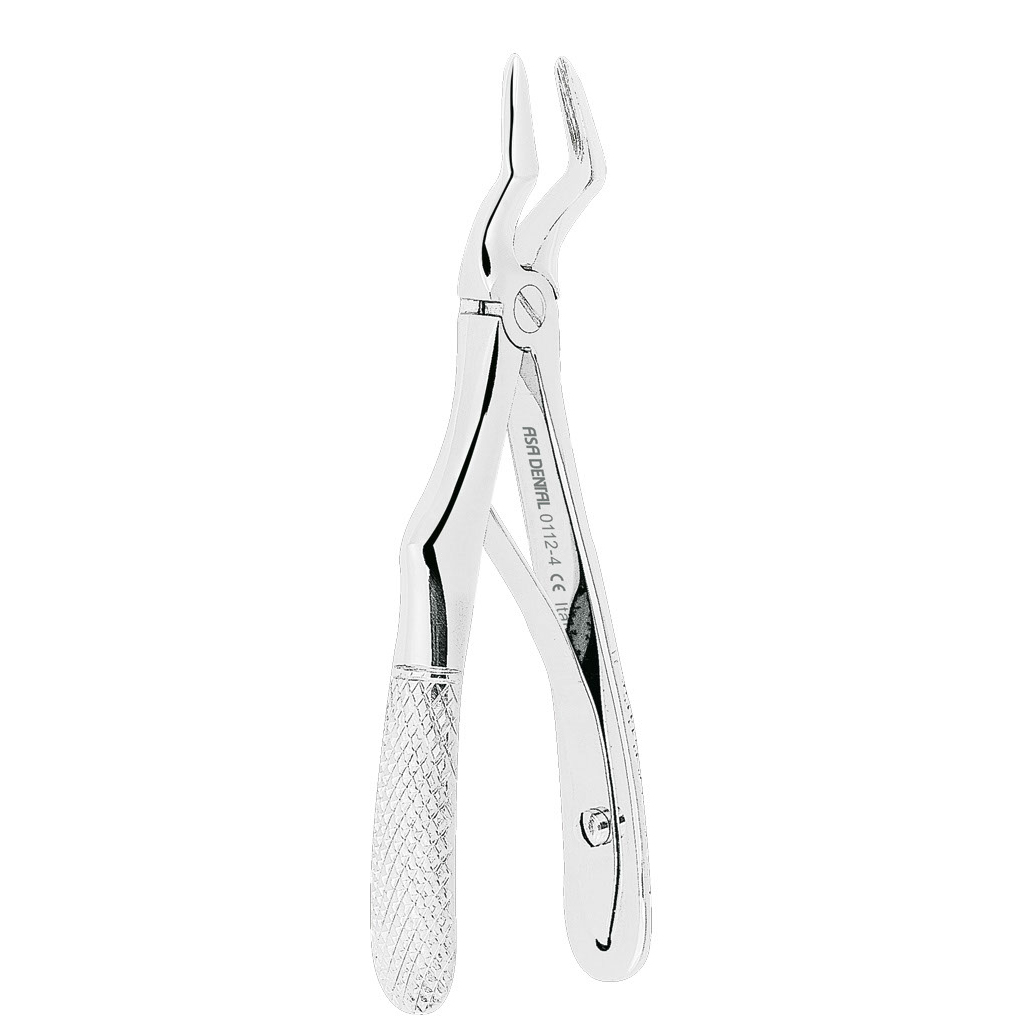 Upper jaw tooth extraction forceps (open beak)