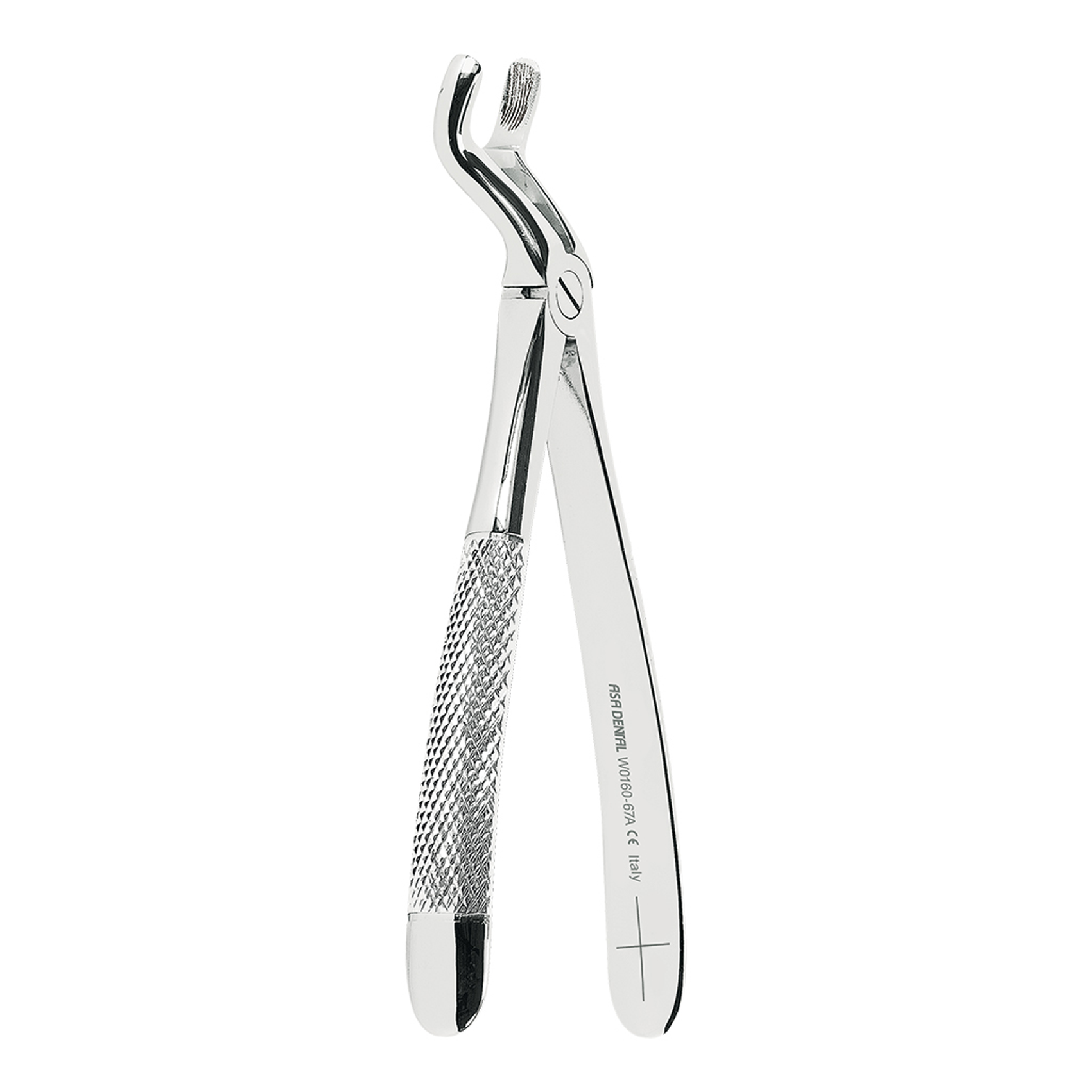 Wisdom tooth extraction forceps (open beak)